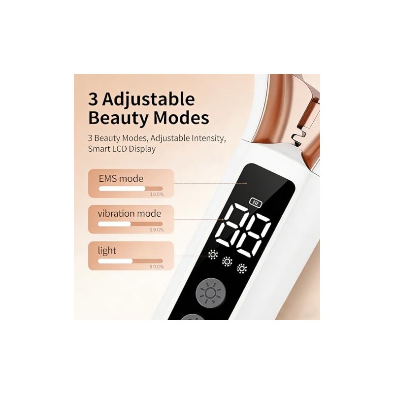 Wireless Facial Massager, Facial Sculpting Device, Microcurrent Face Massager Tool