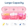 Windtrace Pill Organizer 3X a Day, 7-Day Weekly Compartment |