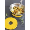Abeba zakdesigns 1530-900 Pineapple Coasters Melamine 15 cm Yellow