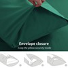 RUIKASI Pillow Cases 2 Pack - Green Standard 50x75 cm