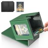 Jaffzora Deck Box for MTG Commander, Magnetic Card Display Case,