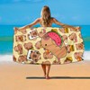 YISUMEI Oversized Microfiber Beach Towel Sand Free Quick Dry Lightweight