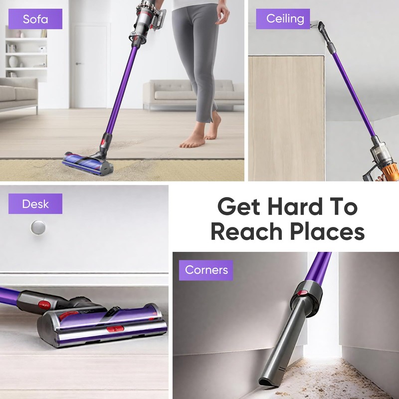 LBLVBNEWD Replacement Wand Quick Release Wand Compatible with Dyson V7