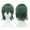 12 Inch Short Bob Wig with Bangs - Synthetic Cosplay
