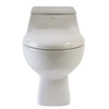 EAGO R-108SEAT Replacement Soft Closing Toilet Seat for TB108, White,