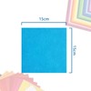Colour Felt Sheets, Soft Felt Fabric, 15X15CM Acrylic Felt for