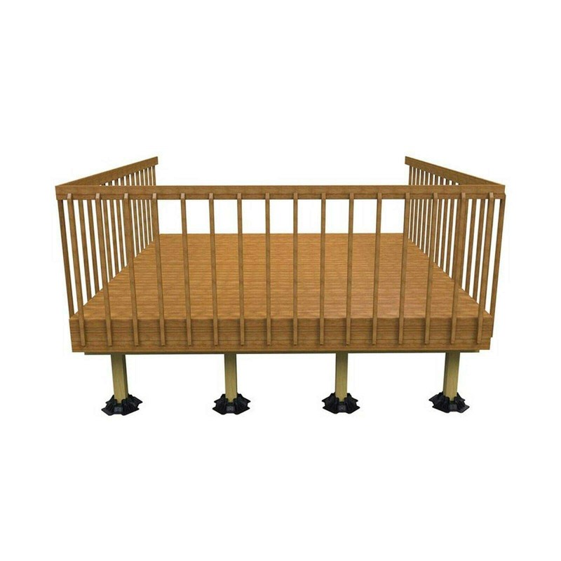 TuffBlock Instant Foundation Block Deck Support System for 4" x