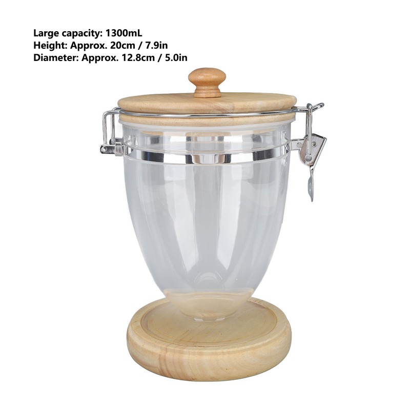 Coffee Bean Container Loose Leaf Tea Coffee Sugar Nuts Canister