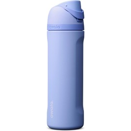 Owala FreeSip - Botella de agua aislada de acero inoxidable con popote, botella de agua deportiva sin BPA, ideal para viajes, 24 onzas, Out of the Blue