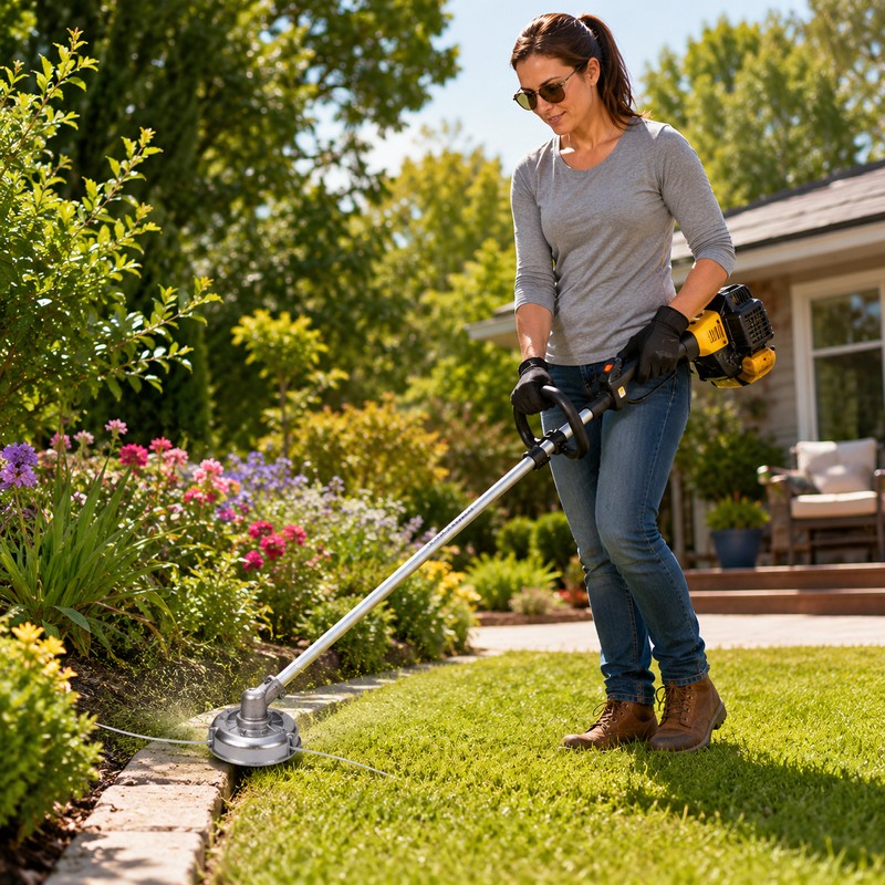 Aluminum Alloy Trimmer Head for Lawn Care – Easy-Load Mowing