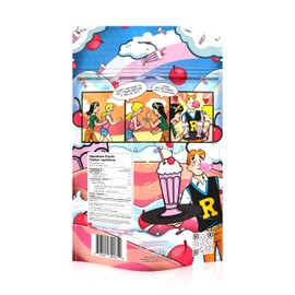 Archie’s Milkshake Sugar Free Gum by Bubblegum Kids | Stocking Stuffers, Holiday Candy, Party Favors | Sugarless Gum | Vegan, Peanut Free, Low Calorie Candy Alternative for Kids & Adults | 1 Pack