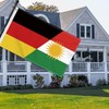 Kurdistan Large 90 x 150 cm Kurdistan Germany Flag, Large