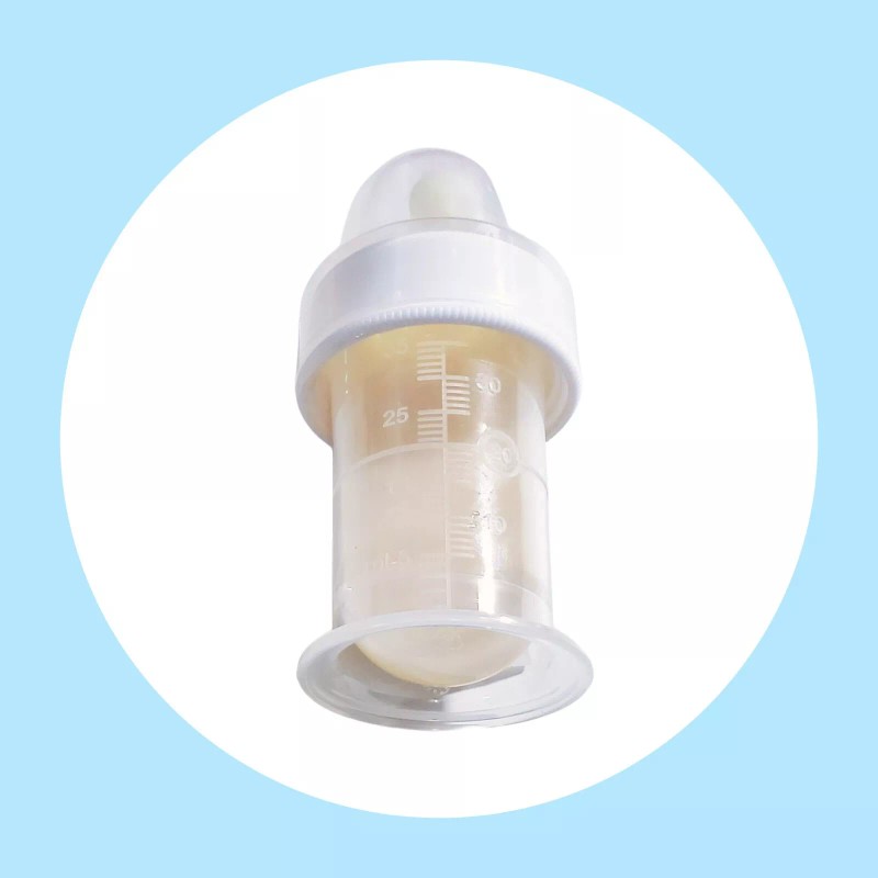 Reborn Micro Preemie Bottle w/No Hole Nipple For Reborn/Silicon