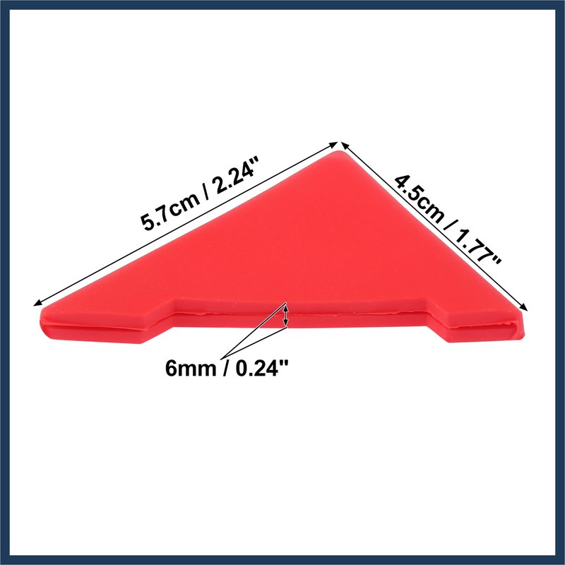 INFINAUTO 2pcs PVC Universal Car Door Corner Edge Guards Bumper