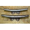 Vintage 2 Cast Iron Antique Style Boat Cleats Coat Hooks