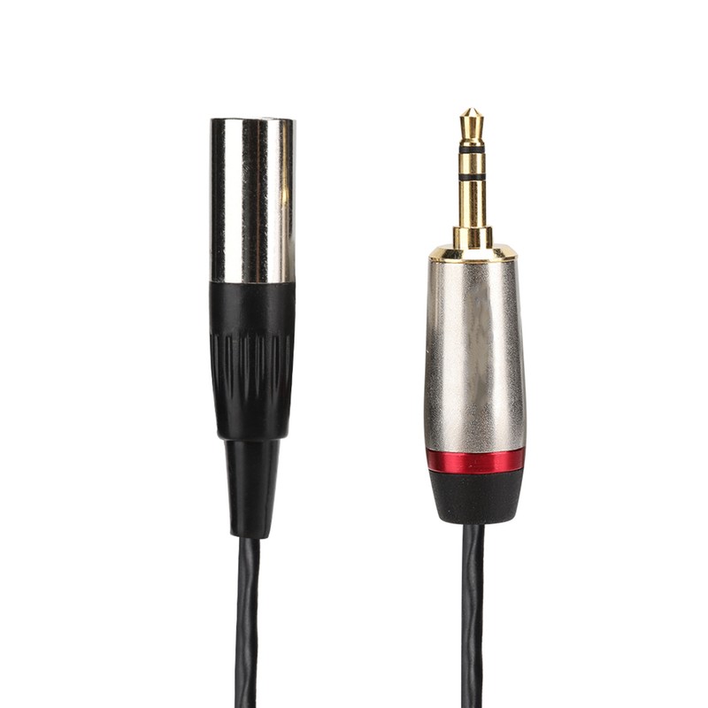 3.5mm Male to Mini XLR 3pin Male Audio Cable Adapter