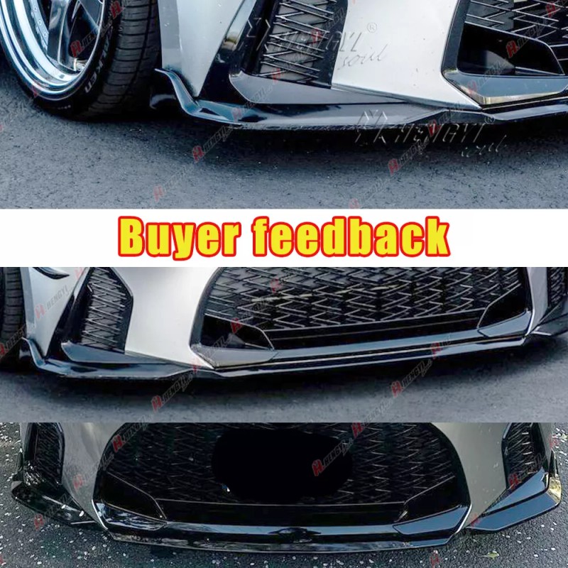 dtangor For 2021-2025 Lexus IS350 F-Sport V-Style Carbon Front Rear