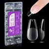 Gelike ec 552pcs Medium Coffin Nail Tips for Nail Design