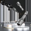 12 Pieces 8 mm Magnetic Socket Set 1/4 Inch Hex