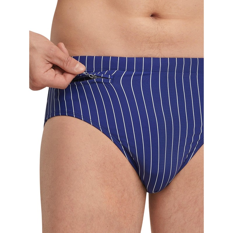 Schiesser Men's Briefs Comfort Swimming Trunks, black