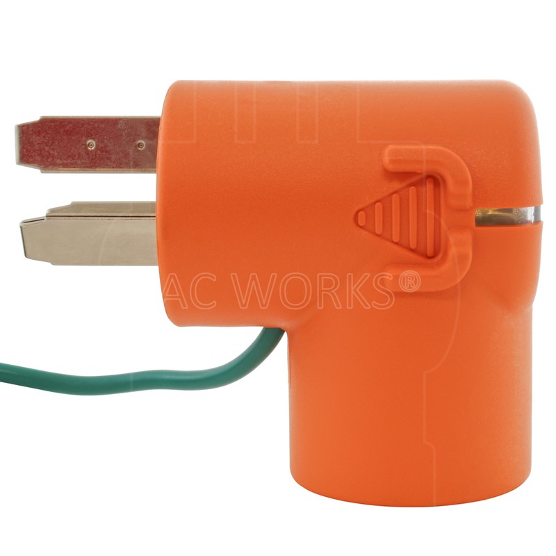 AC WORKS NEMA 6-30 Commercial Heater Adapter (50A Old Range/