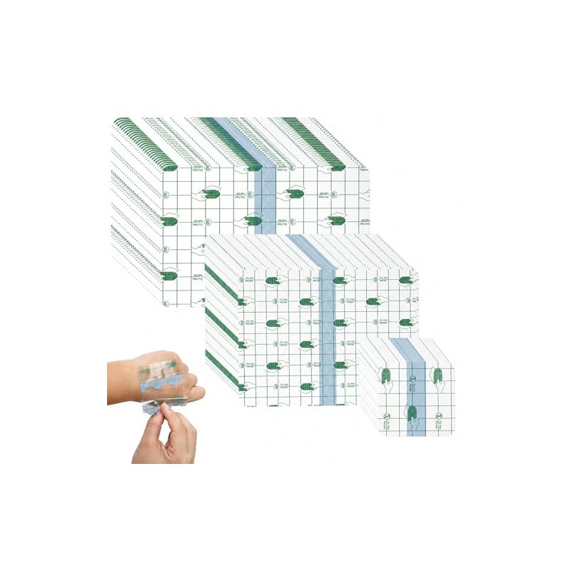 50Pcs Waterproof Dressings for Wounds Second Skin Tattoo Cover