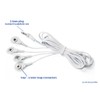 Tens Lead Wires - Port Doubler - Four 3.5mm Snap