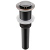 Bathroom Sink Pop Up Drain Assembly Without Overflow Fits 1.57