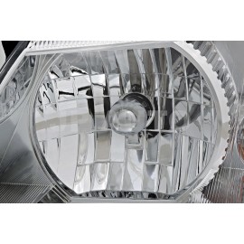 jpautowholesale For 2004-2007 Ford Fiesta Monterey Headlight Halogen Set Pair