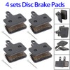 4 Pairs Mountain Bike Bicycle Disc Brake Pads for Shimano