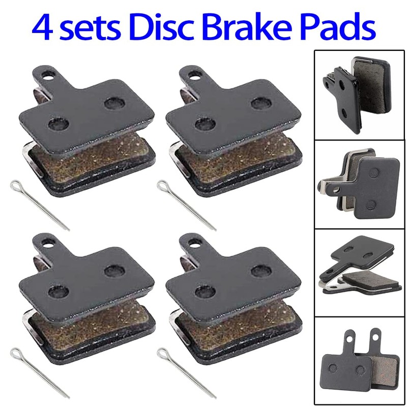 4 Pairs Mountain Bike Bicycle Disc Brake Pads for Shimano