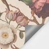 Zeeko Floral Peel and Stick Wallpaper Mural Beige Flower Wallpaper