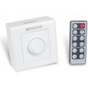Surface-mounted dimmer for LED strips included IR remote control 12V