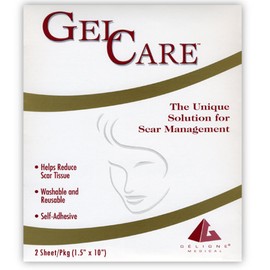 Silipos Gel-Care Advanced 762 Self-Adhesive Sheet – 1.5 x 10 in. Silicone Free, Hypoallergenic Scar Treatment Strip