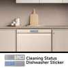GlamRays Schmutzig Sauber Dishwasher Magnet, Dishwasher Sign Clean Dirty Sign