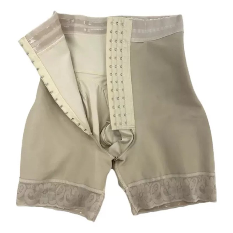 KH Faja Short Levanta Glúteos Moldeadora Broches Cierre Figura