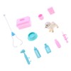 Operitacx 4 Sets Educational Vet Pretend Play Props Set Realistic
