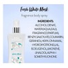 Fresh Body Fantasies Signature Fragrance Body Spray, Fresh White Musk,