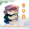 Moon Tree Boys Ski Socks for Kids Winter Warm Snowboarding