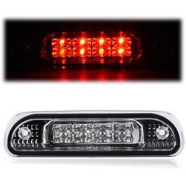 ALLGOOD LED Bar 3rd Third Brake Light, Compatible with Jeep Grand Cherokee 1999-2004, High Mount Rear Tail Stop Light Cargo Lamp, Clear Lens Clear Housing