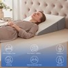 Simpledad 7.5" Bed Wedge Pillow for Sleeping Post-Surgery & Headboard