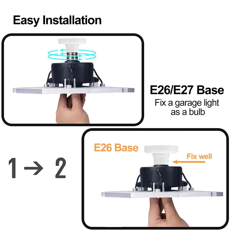 KERNOWO LED Garage Lights, 140W 18500 Lumens Garage Lighting, 6000K