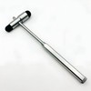 Stainless Steel Buck Reflex Hammer with Needle and Brush |