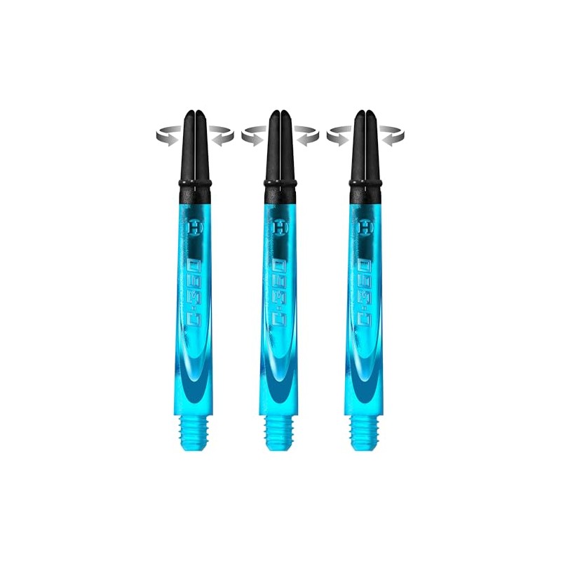 Harrows Darts Technology Carbon 360 Shafts, Rotating Carbon Top by