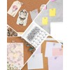 MYGLOAR 100pcs Heart Shaped Push Pins Push Pins Clear 16mm