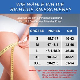 Bcautay Long Knee Pads, Compressed with Adjustable Velcro Bandage, Knee Brace for Men and Women, for Weightlifting, Basketball, Meniscus Tear, Arthritis (Rose Red, L)