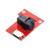 cablecc PCI-Express 4.0 Mini SAS HD SFF-8643 to Oculink SFF-8611