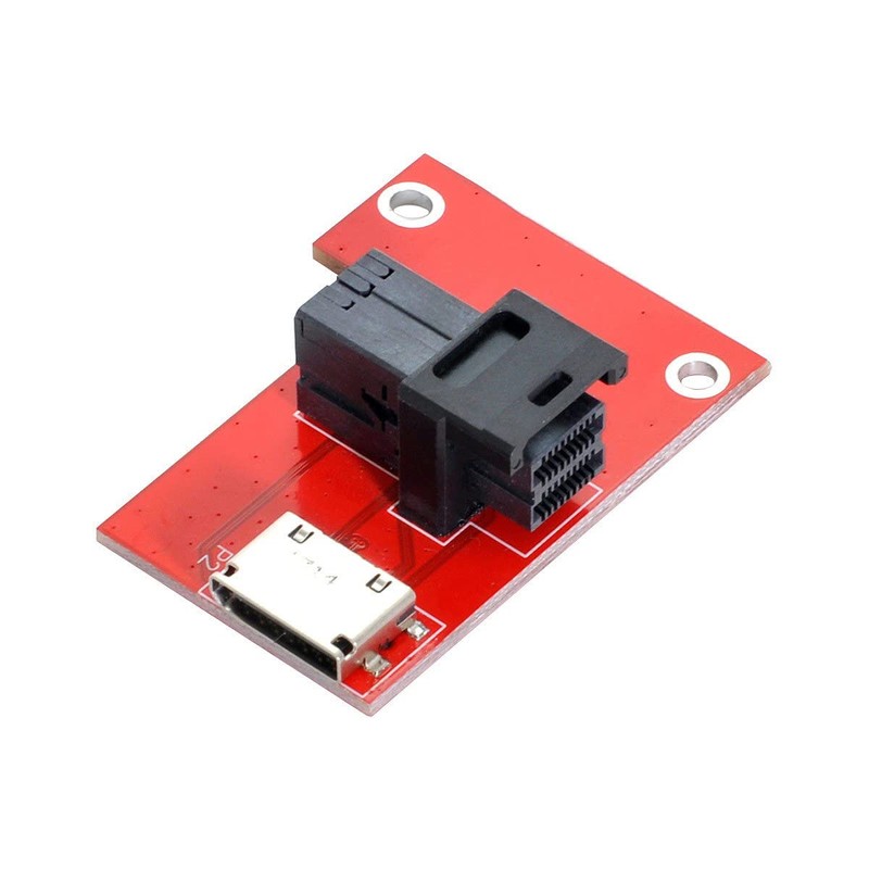 cablecc PCI-Express 4.0 Mini SAS HD SFF-8643 to Oculink SFF-8611