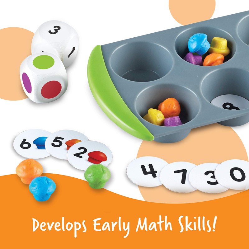Learning Resources Mini Muffin Match Math Activity Set - 76