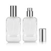 Jinxihuachen 2 Pack 1 oz / 30ml Clear Glass Perfume